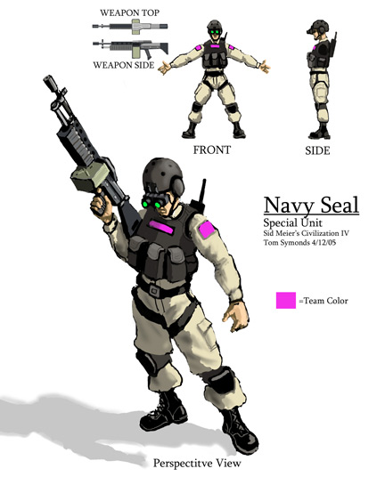 Concept Art Navy Seal